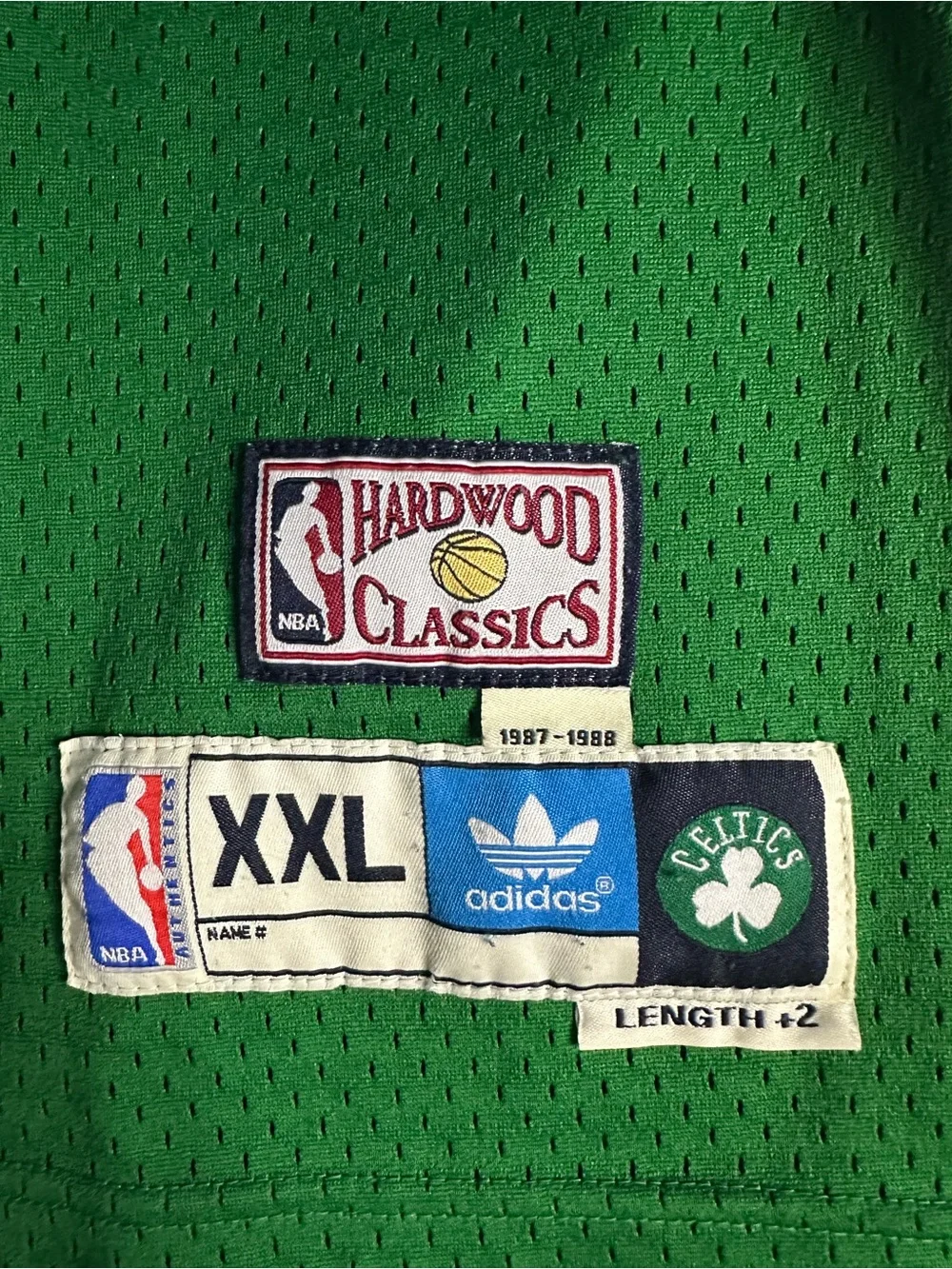 adidas Celtics Green Hardwood Classics NBA Shorts